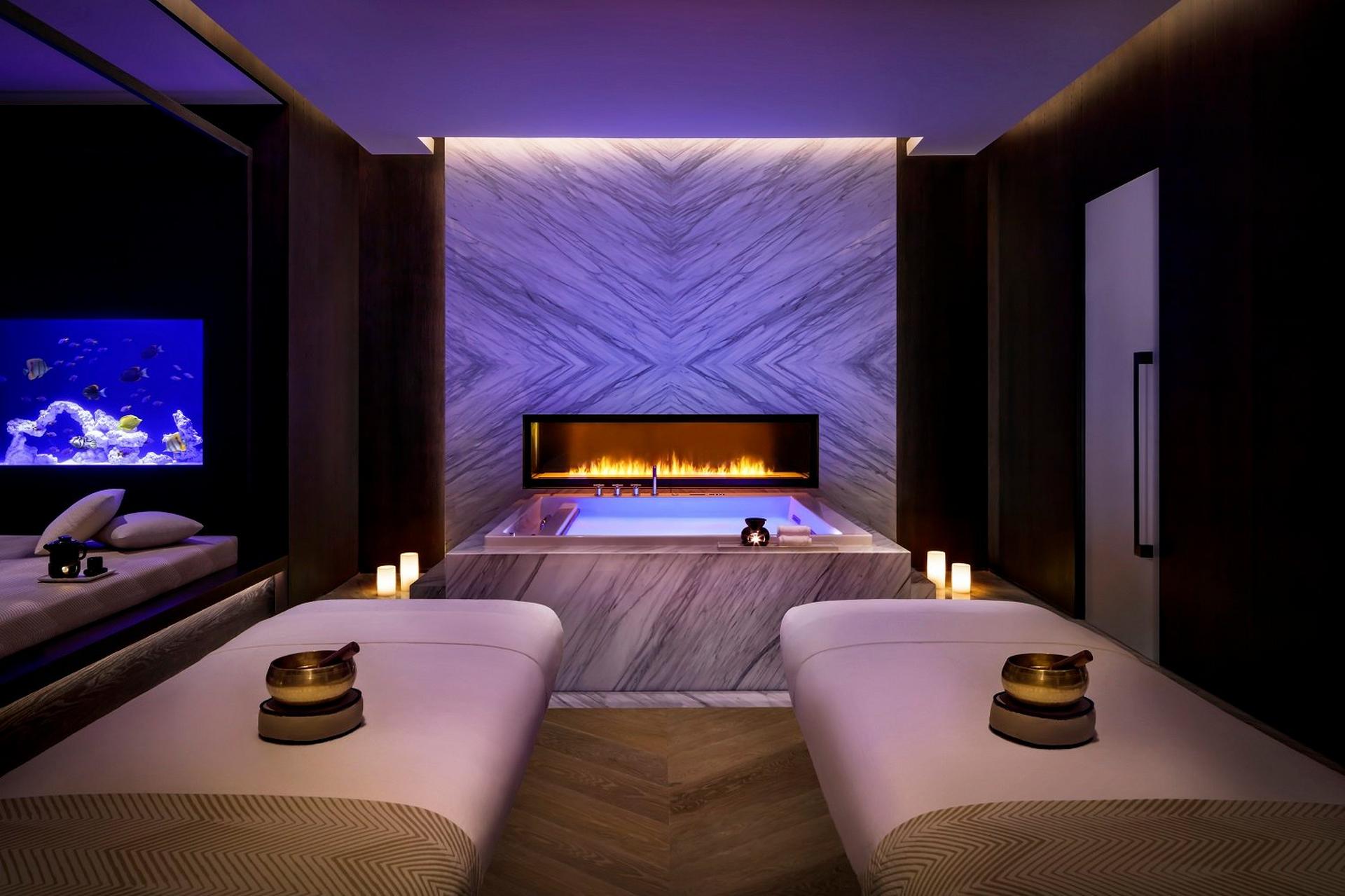 AWAKEN Spa treatment room at Atlantis The Royal